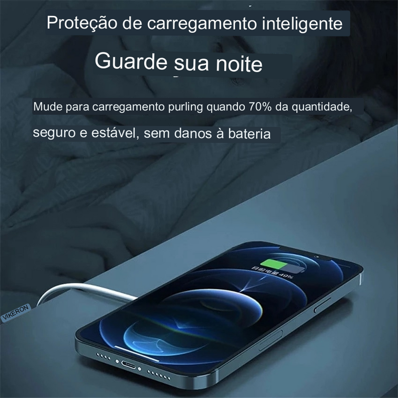 Carregador Magnético Sem Fio 30W + Suporte de Carregamento Rápido para iPhone & AirPods