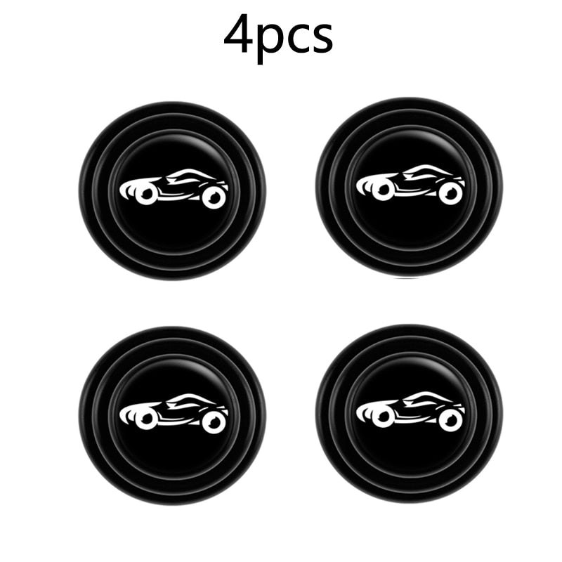 Conjunto de 4 Almofadas de Isolamento Acústico para Portas de Carro