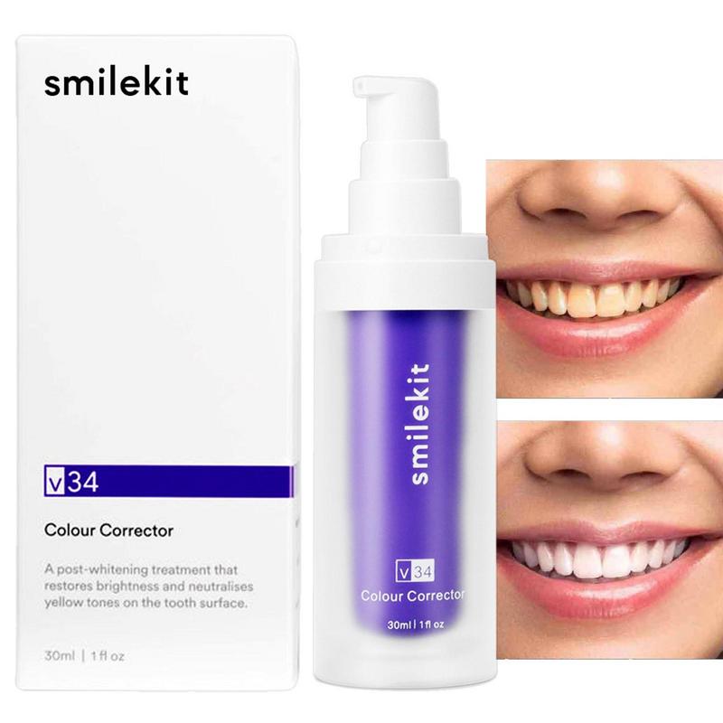 Creme Dental Roxo V34 - Sorriso Brilhante