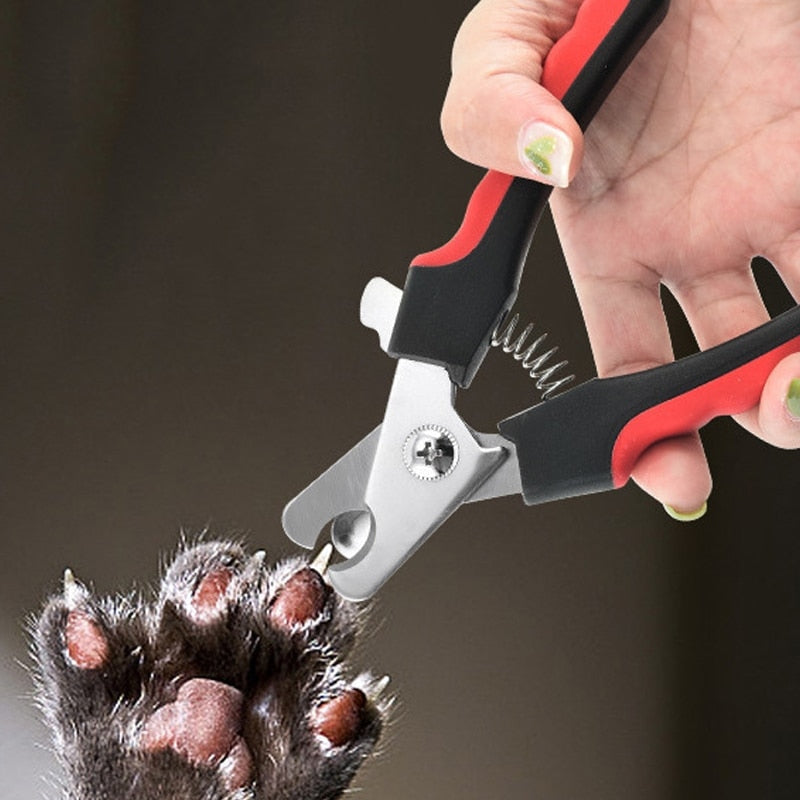 Conjunto de Tesoura Multifuncional Pet Clippers de Unhas para Cães Grandes e Gatos